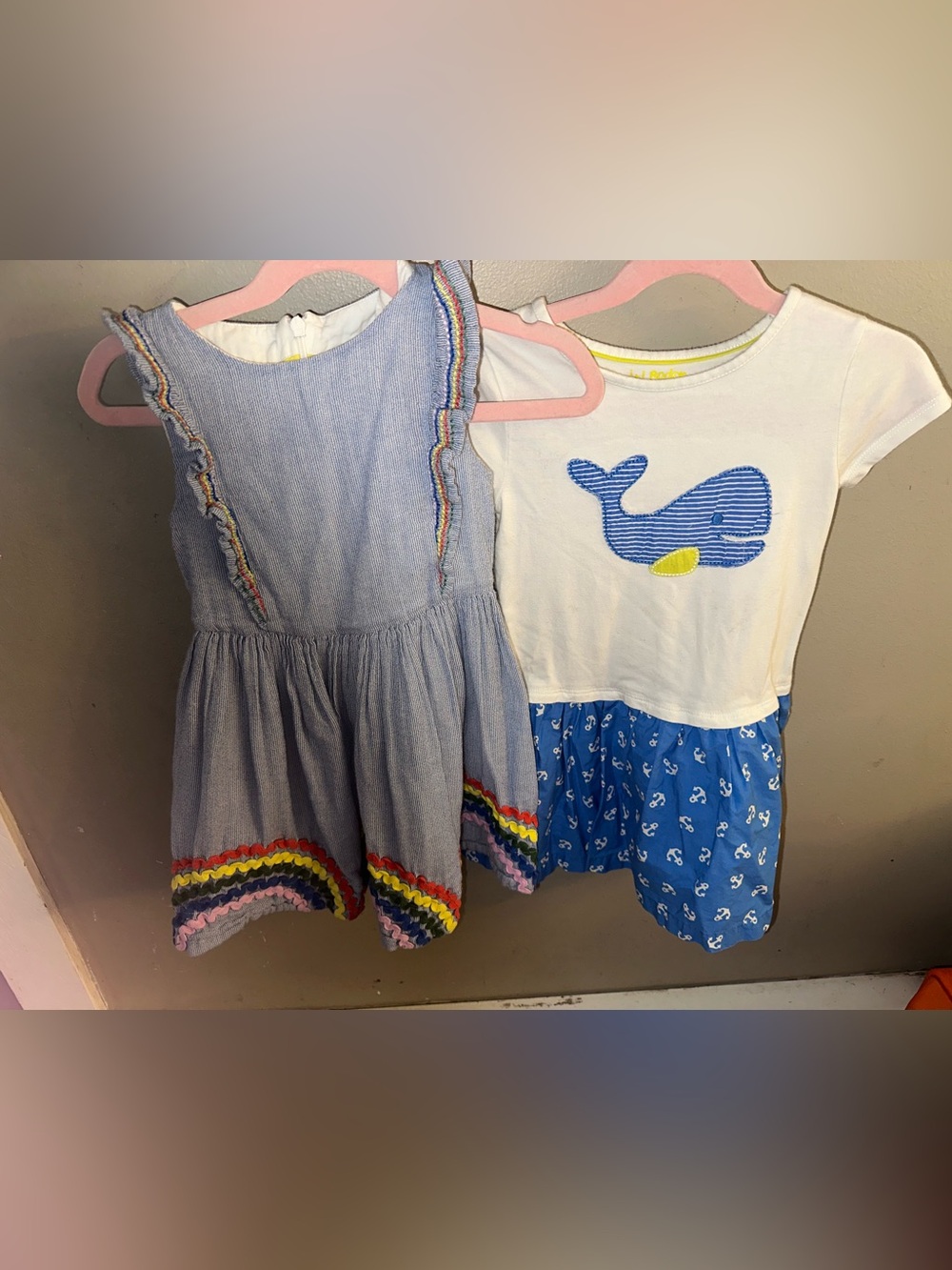 Lot of two mini Boden 3-4 years dresses
